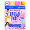 Picture of LARGE Q AND A FLAP BOOK - HUMAN BODY